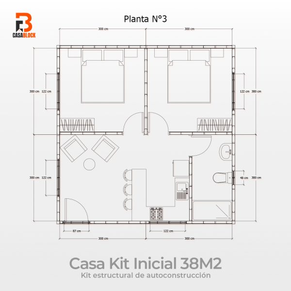 Casa 38 m2 - MetalKit - Imagen 5